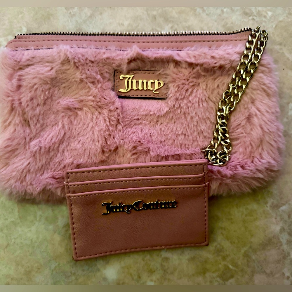 Juicy Couture Pink Wristlet Wallets